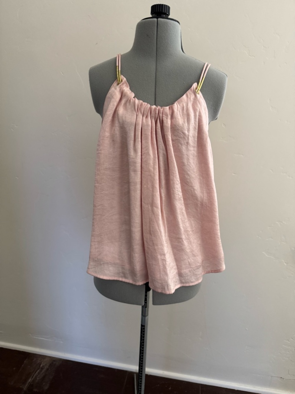 Anthropologie Floreat satin tank top